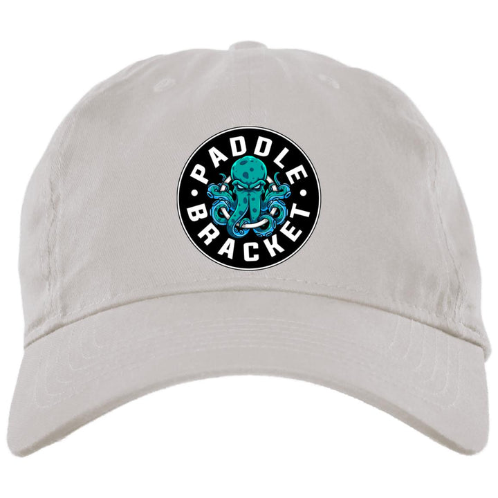 Paddle Bracket Embroidered Brushed Twill Unstructured Dad Cap