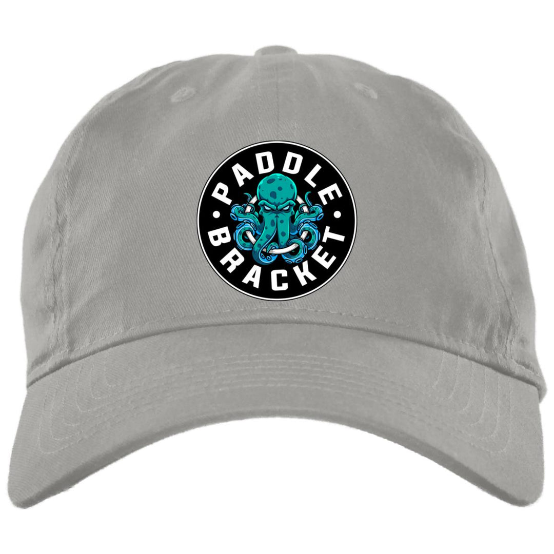 Paddle Bracket Embroidered Brushed Twill Unstructured Dad Cap