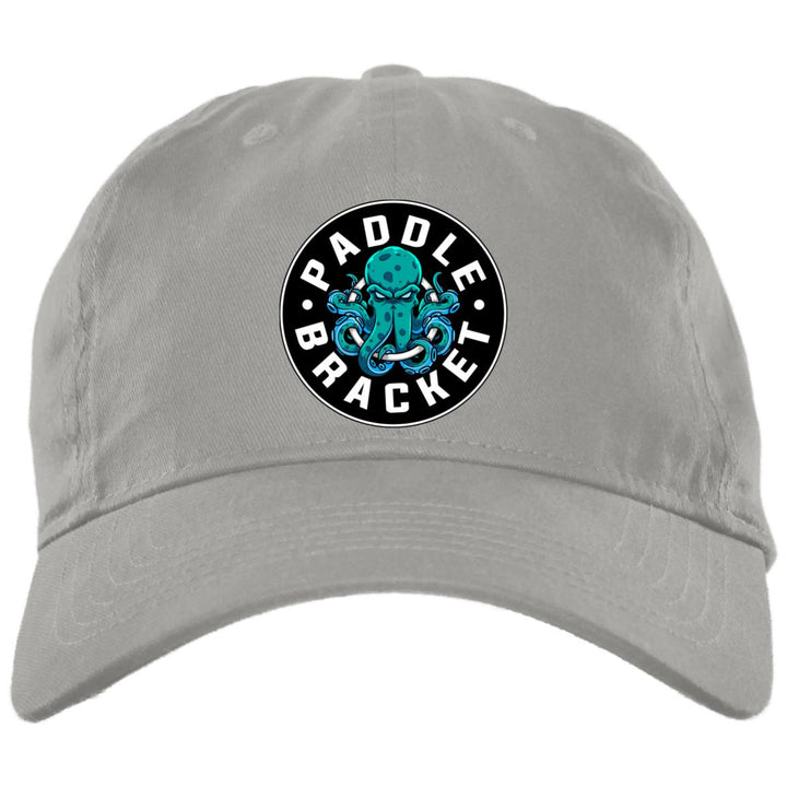 Paddle Bracket Embroidered Brushed Twill Unstructured Dad Cap