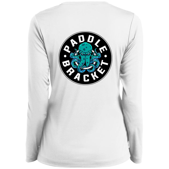 Paddle Bracket Ladies’ Long Sleeve Performance V-Neck Tee